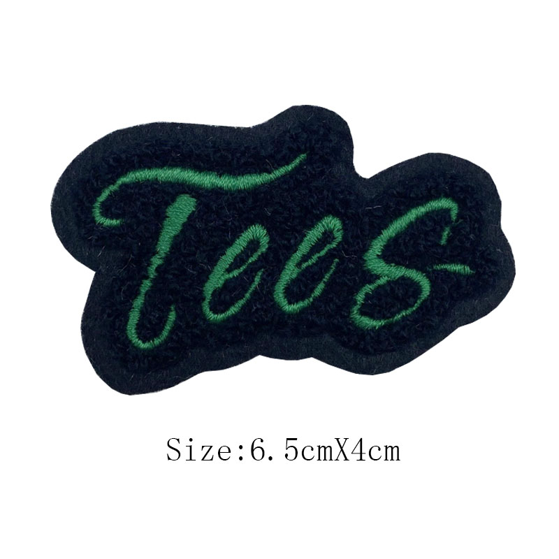 Shorts Polyester Custom Chenille Patch
