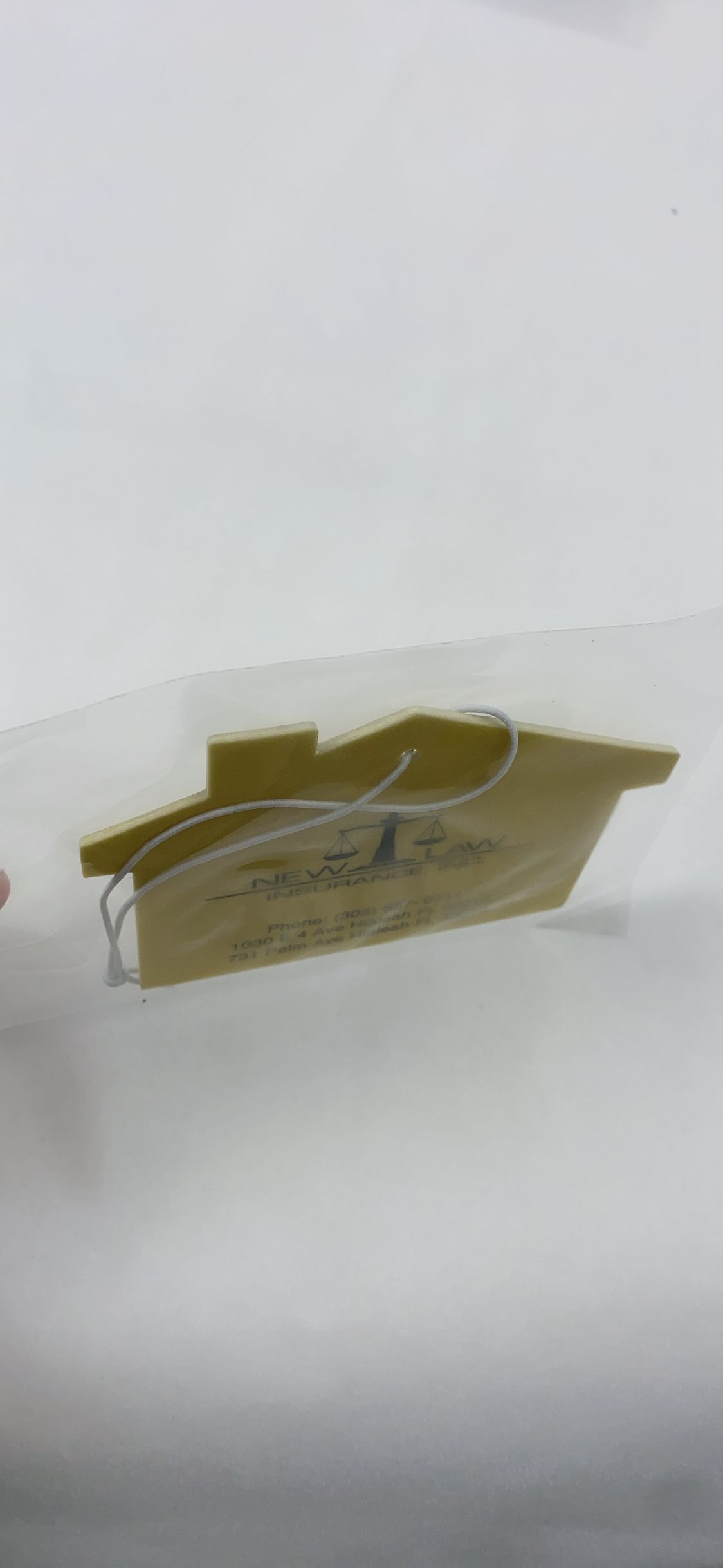 Kundenspezifischer hängender Auto-Papier-gemischter Duft-Lufterfrischer