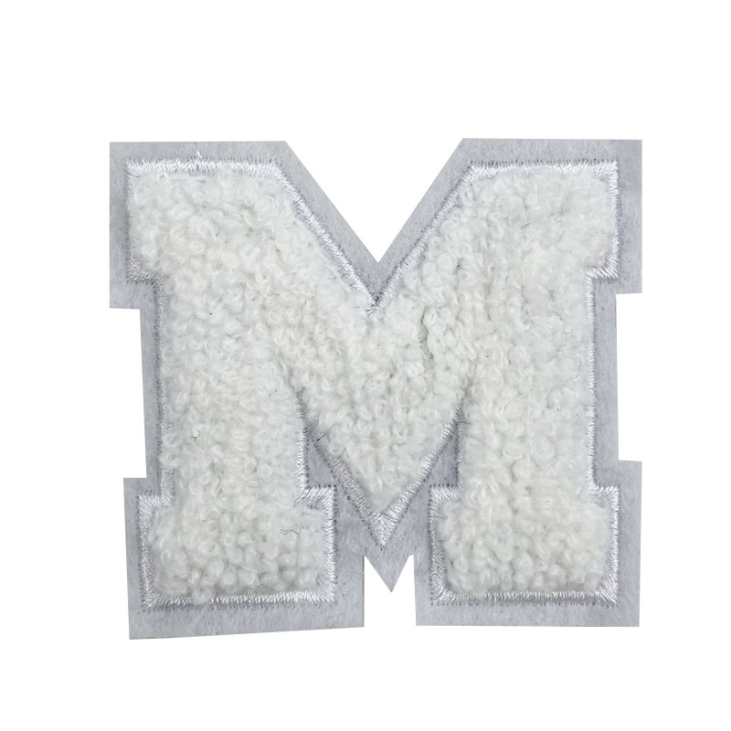 Sweatshirt Gewebter hochwertiger Chenille-Patch